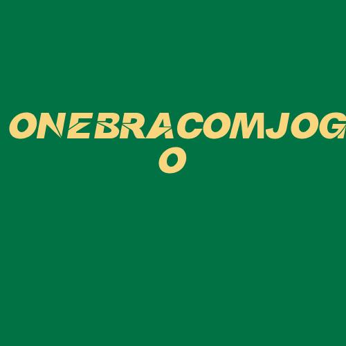 Logo da ONEBRACOMJOGO