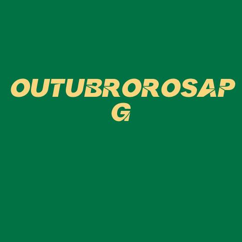 Logo da OUTUBROROSAPG